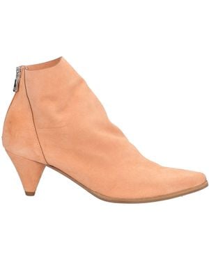 CURIOSITÉ Ankle Boots Leather - Natural