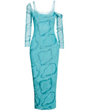 Julfer Maxi-Kleid - Blau