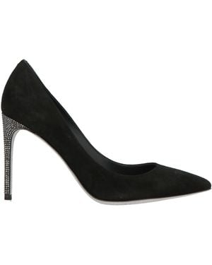 Rene Caovilla Pumps Leather - Black