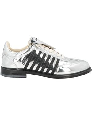 DSquared² Lace-Up Shoes Calfskin - White