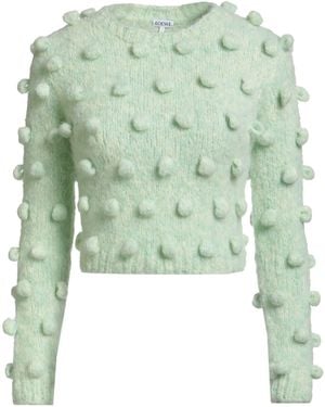 Loewe Sweater Acrylic, Alpaca Wool, Polyamide, Wool - Green
