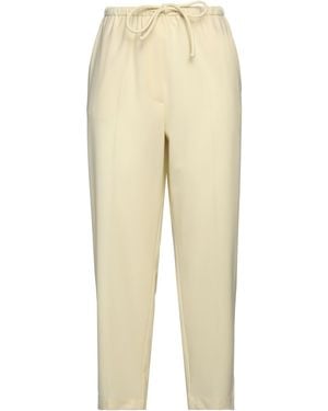 Alysi Pants Virgin Wool, Elastane - Natural