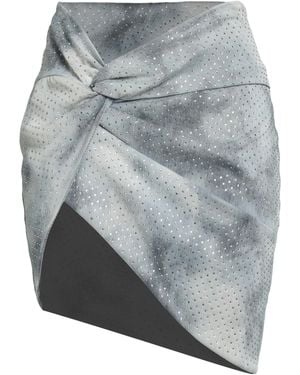 Laneus Denim Skirt Lyocell, Polyester, Cotton, Elastane - Gray