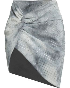 Laneus Denim Skirt Lyocell, Polyester, Cotton, Elastane - Gray