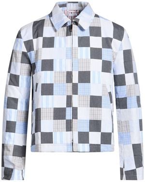 Thom Browne Jacket Cotton, Polyester - Blue
