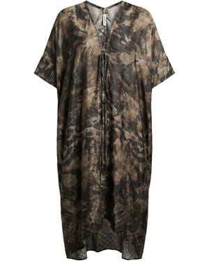 Masnada Maxi Dress Viscose - Green