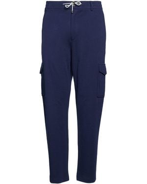 Luigi Borrelli Napoli Pants Cotton - Blue