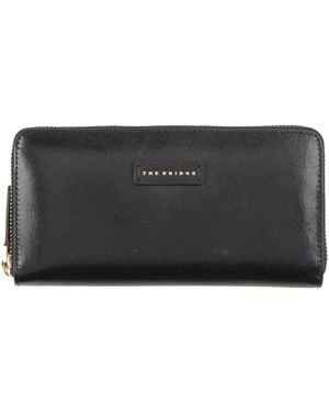 The Bridge Wallet Leather - Black