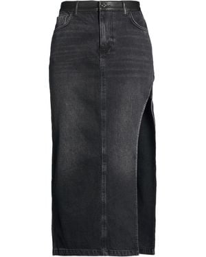 Liu Jo Denim Skirt Cotton, Polyester - Black
