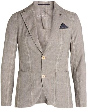 AT.P.CO Blazer Cotton, Linen - Gray