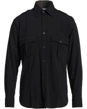 dunhill Shirt Wool, Viscose - Blue