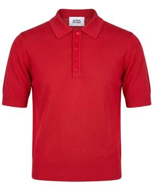 Alpha Studio Pullover - Rot