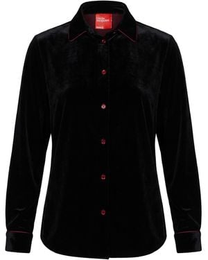 .., merci italia Shirt Polyester - Black