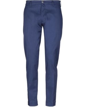 Jacob Cohen Midnight Trousers Cotton, Elastane - Blue