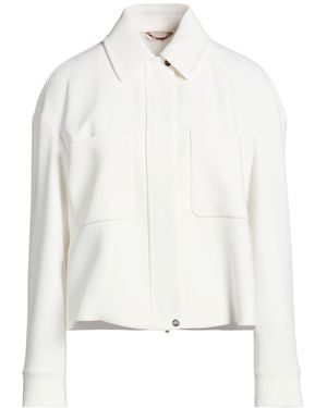 Max Mara Jacket Acetate, Polyester - White