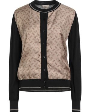 Herno Cardigan Virgin Wool, Silk - Black