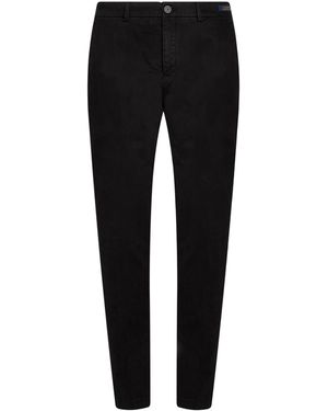 Paul & Shark Trousers Cotton, Lyocell, Elastane - Black