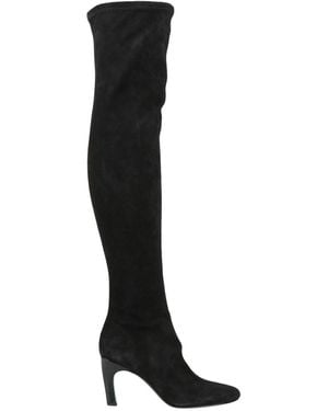 Tory Burch Boot Leather - Black