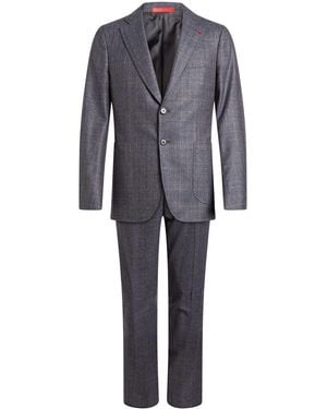 Isaia Suit Wool - Blue