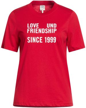 Baum und Pferdgarten T-Shirt Organic Cotton - Red