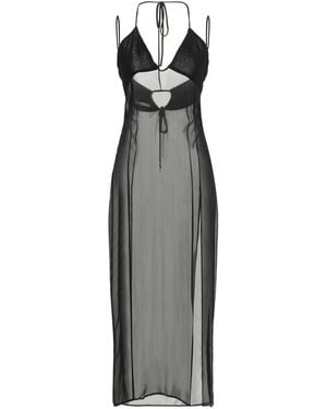 Patrizia Pepe Midi Dress - Black