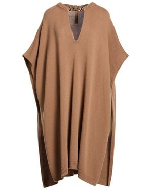 Valentino Garavani Cape Virgin Wool, Cashmere - Brown