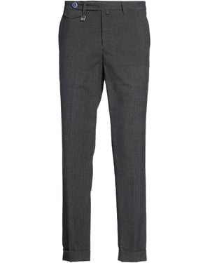 Barbati Charcoal Pants Polyester, Viscose, Wool, Elastane - Gray