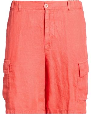 120% Lino Shorts & Bermuda Shorts - Pink
