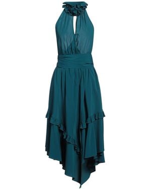 Alexandre Vauthier Midi-Kleid - Blau