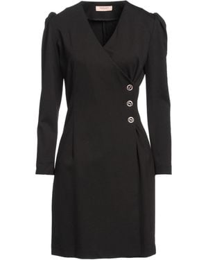 Twinset Mini Dress - Black