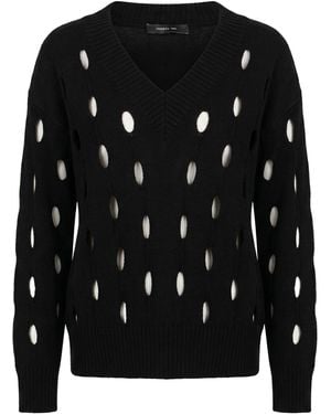FEDERICA TOSI Jumper Wool, Cashmere - Black