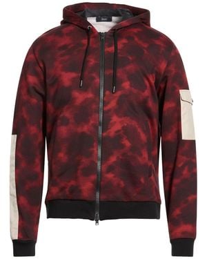 Herno Burgundy Sweatshirt Cotton - Red