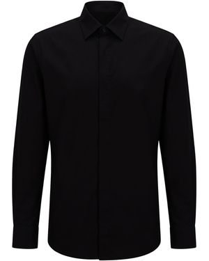 PT Torino Shirt Virgin Wool - Black