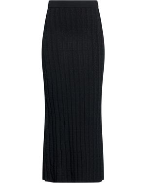 Loulou de Saison Midi Skirts - Black
