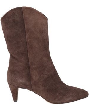 The Seller Ankle Boots Leather - Brown