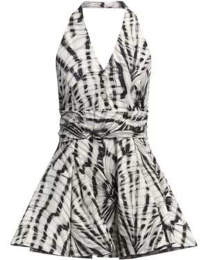 MSGM Mini Dress Cotton - White