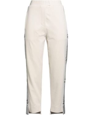 Shirtaporter Pants Viscose, Nylon, Elastane - White