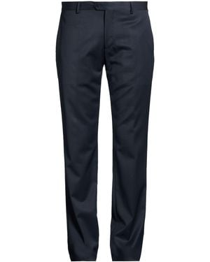 Lardini Trousers Wool, Elastane - Blue