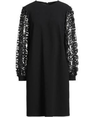 Paule Ka Mini Dress Polyester, Triacetate - Black