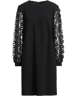 Paule Ka Mini Dress Polyester, Triacetate - Black