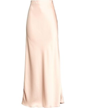 NINA 14.7 Sand Maxi Skirt Polyester - Natural