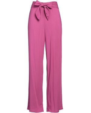 Diana Gallesi Trousers Viscose - Pink