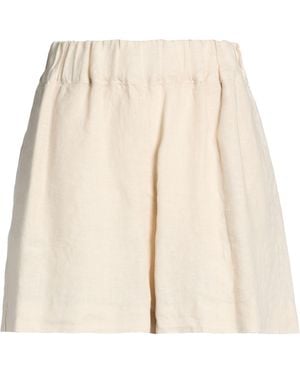 120% Lino Shorts & Bermuda Shorts - Natural
