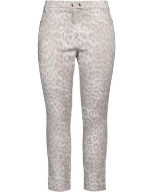 Seductive Taupe Jeans Cotton, Elastane - Grey