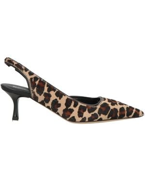 Semicouture Sand Pumps Leather - Natural