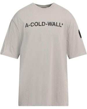 A_COLD_WALL* Lead T-Shirt Cotton - Grey