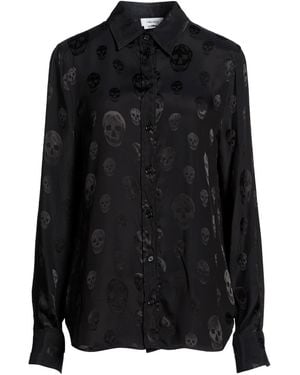 McQueen Shirt Viscose - Black