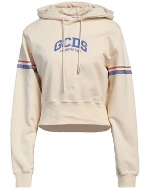 Gcds Sweatshirt Cotton - Natural