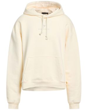 Giuseppe Zanotti Cream Sweatshirt Organic Cotton - Natural