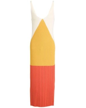 Partow Midi Dress Viscose, Polyamide - White